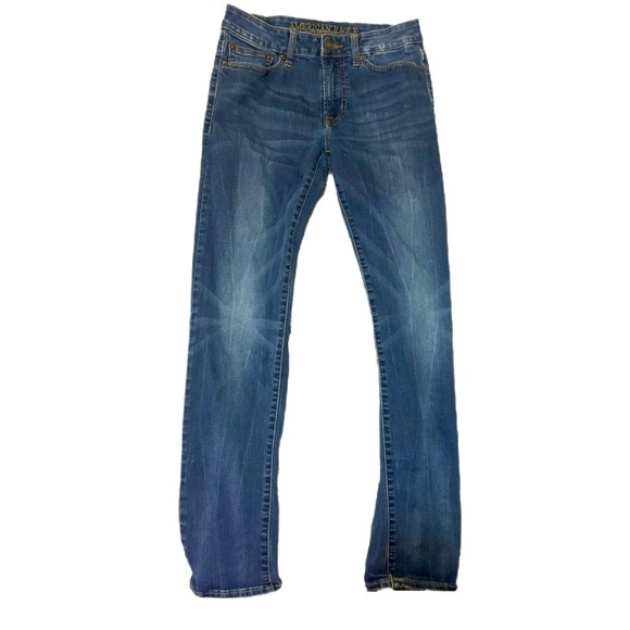 American Eagle Outfitters Denim - American Eagle Blue Extreme Flex Skinny Jeans
